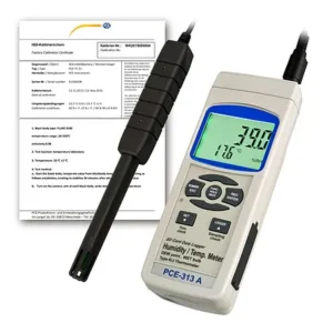 HVAC Meter PCE-313A-ICA incl. ISO Calibration Certificate