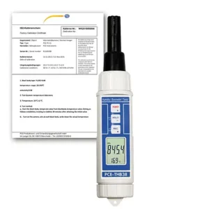 Hygrometer PCE-THB 38-ICA incl. ISO Calibration Certificate