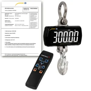 Industrial Scale PCE-CS 300LD-ICA incl. ISO Calibration Certificate