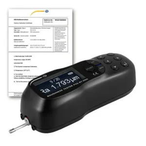Material Surface Roughness Tester PCE-RT 2000-ICA Incl. ISO Calibration Cert.