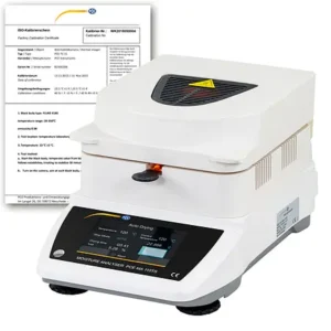 Moisture Balance PCE-MA 110TS-ICA incl. ISO Calibration Certificate