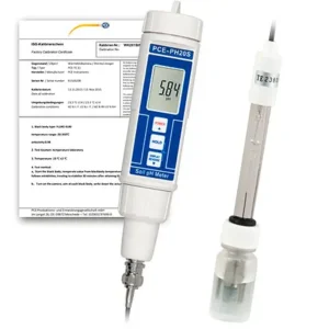 pH Meter PCE-PH20-ICA incl. ISO calibration certificate
