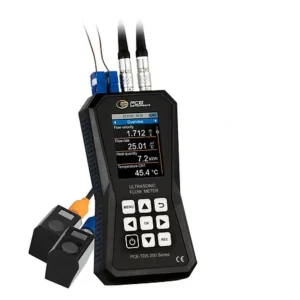 Portable Ultrasonic Flow Meter PCE-TDS 200+ S-ICA incl. ISO Calibration Certificate