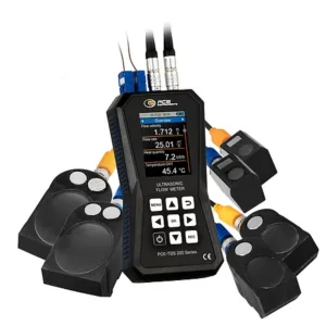Portable Ultrasonic Flow Meter PCE-TDS 200+ SML with heat meter