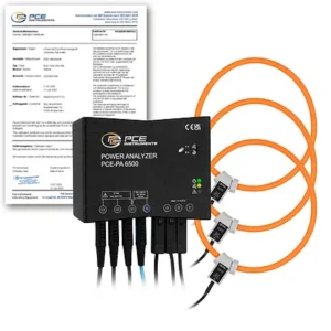 Power Indicator PCE-PA 6500 F150-ICA incl. ISO-Calibration Certificate