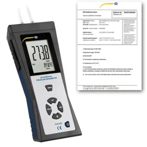 Pressure Meter PCE-P05-ICA incl. ISO calibration certificate
