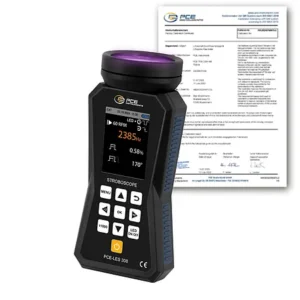 Stroboscope / Stroboscope Light PCE-LES 308UV-385-ICA incl. ISO-Calibration Certificate