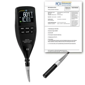 Surface Thickness Tester PCE-CT 27FN-ICA incl. ISO Calibration Certificate