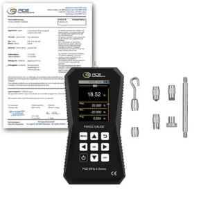 Tensile Tester PCE-DFG 20 X-ICA incl. ISO-Calibration Certificate
