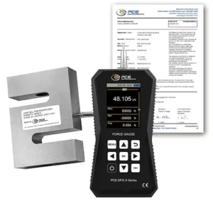 Tensile Tester PCE-DFG 50K X-ICA incl. ISO-Calibration Certificate
