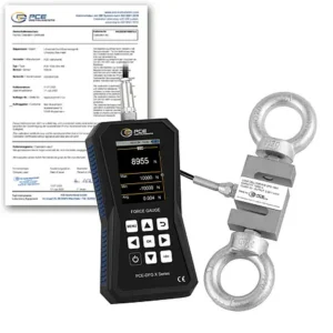 Tension Dynamometer / Tension Load Cell PCE-DFG 10K X-ICA incl. ISO-Calibration Certificate