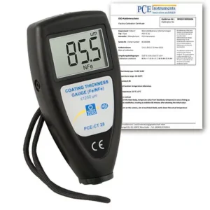 Thickness Meter PCE-CT 28-ICA incl. ISO Calibration Certificate