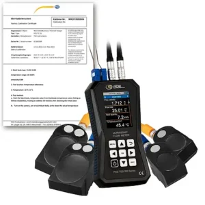 Ultrasonic testing device PCE-TDS 200+ ML-ICA incl. ISO-Calibration Certificate
