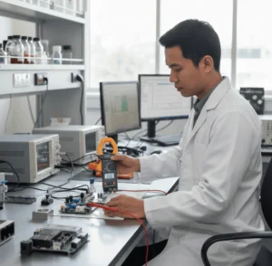 1-Phase Power Meter PCE-GPA 62 alat ukur daya satu fase presisi tinggi untuk industri dan laboratorium