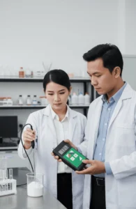 Absolute Moisture Meter FMC alat pengukur kadar air presisi tinggi untuk laboratorium, industri, pertanian, dan aplikasi profesional