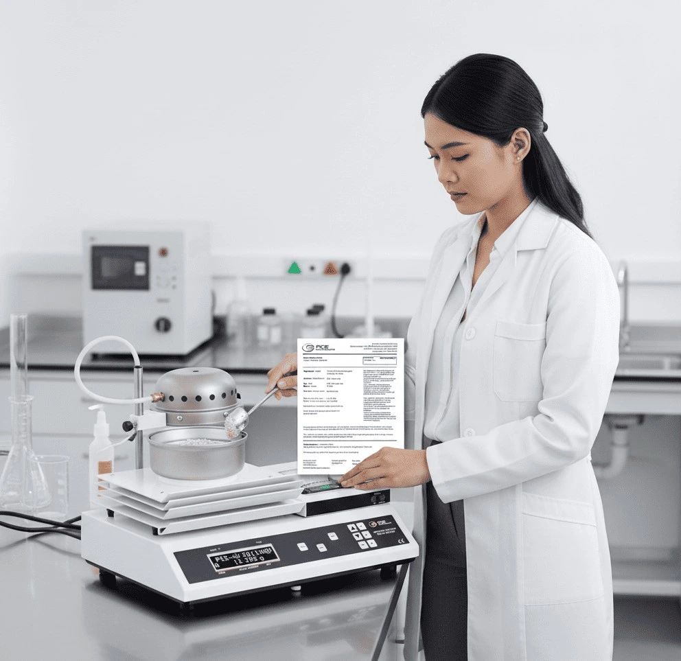 Absolute Moisture Meter PCE-UX 3011HQD-ICA dengan sertifikat kalibrasi ISO – alat pengukur kelembaban absolut presisi tinggi untuk industri dan laboratorium