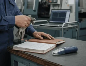 PCE-VD-3 accelerometer – sensor percepatan presisi untuk monitoring getaran mesin industri.