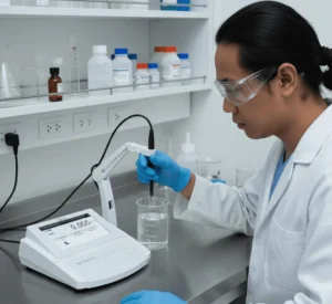 A151-S Laboratory Conductivity TDS Salinity Resistivity Meter – alat ukur kualitas air laboratorium untuk analisis konduktivitas, TDS, salinitas, dan resistivitas.