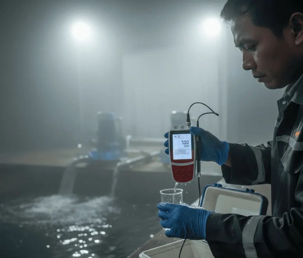 Bante220-UK Portable pH Meter – alat ukur pH portabel akurat untuk uji air di lapangan dan laboratorium.