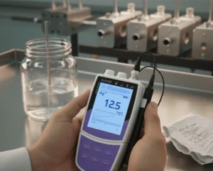 Bante321-Ag Portable Silver Ion Meter – alat ukur ion perak (Ag⁺) portabel akurat untuk pengujian air dan riset laboratorium.