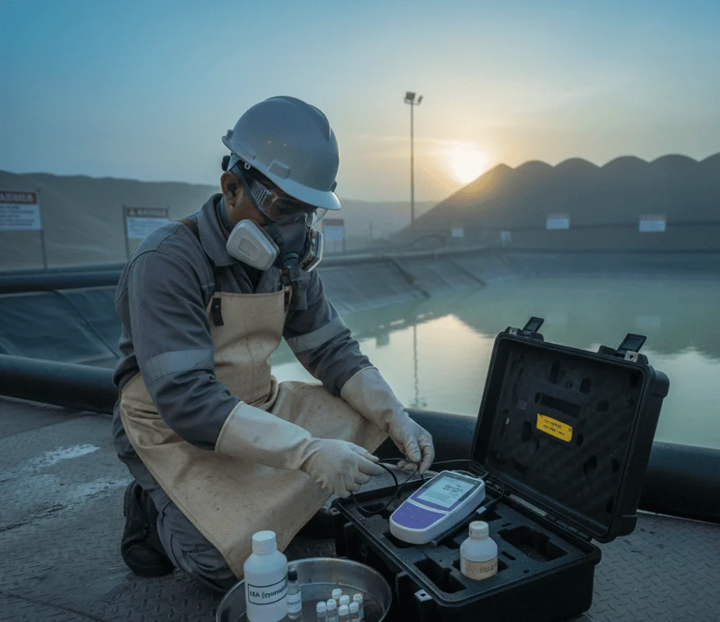 Bante321-CN Portable Cyanide Ion Meter – alat ukur ion sianida (CN⁻) portabel akurat untuk pengujian air dan riset laboratorium.