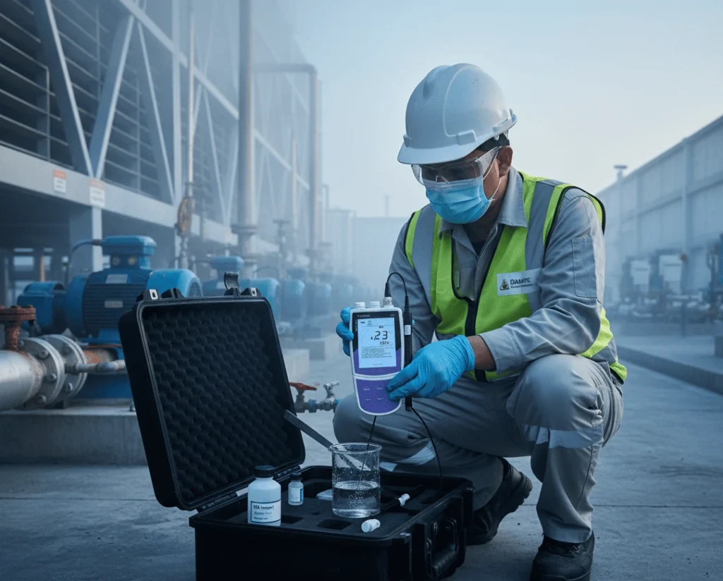 Bante321-Cu Portable Copper Ion Meter – alat ukur ion tembaga (Cu²⁺) portabel akurat untuk pengujian air dan riset laboratorium