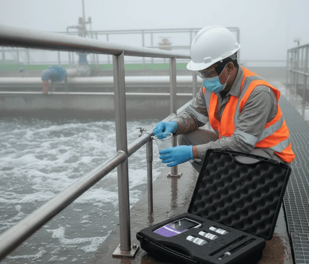 Bante321-NH3 Portable Ammonia Ion Meter – alat ukur ion amonia (NH₃/NH₄⁺) portabel akurat untuk pengujian air dan riset laboratorium.