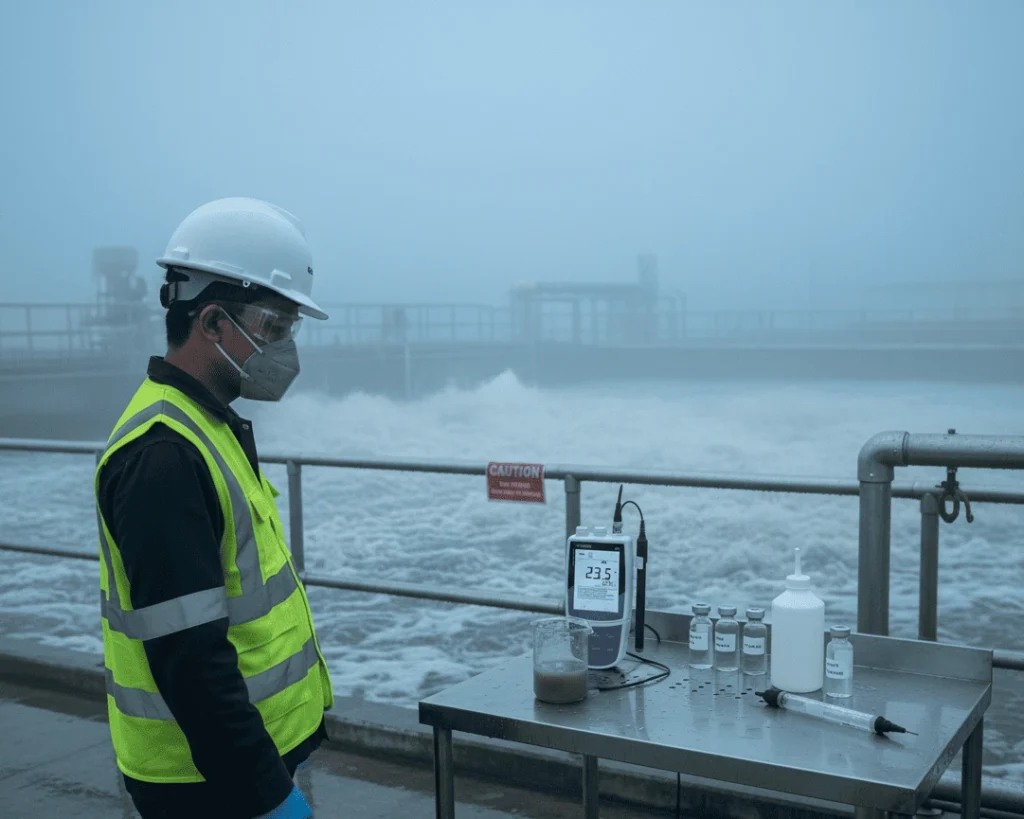 Bante321-NH4 Portable Ammonium Ion Meter – alat ukur ion amonium (NH₄⁺) portabel akurat untuk pengujian air dan riset laboratorium.