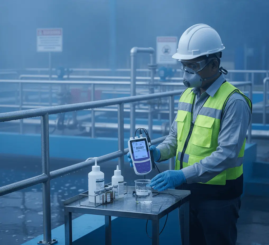 Bante321-S Portable Sulfide Ion Meter – alat ukur ion sulfida (S²⁻) portabel akurat untuk pengujian air dan riset laboratorium.