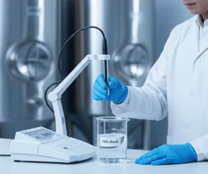 Bante510-DH Benchtop Conductivity/TDS Meter – alat meja untuk ukur konduktivitas dan TDS akurat di laboratorium.