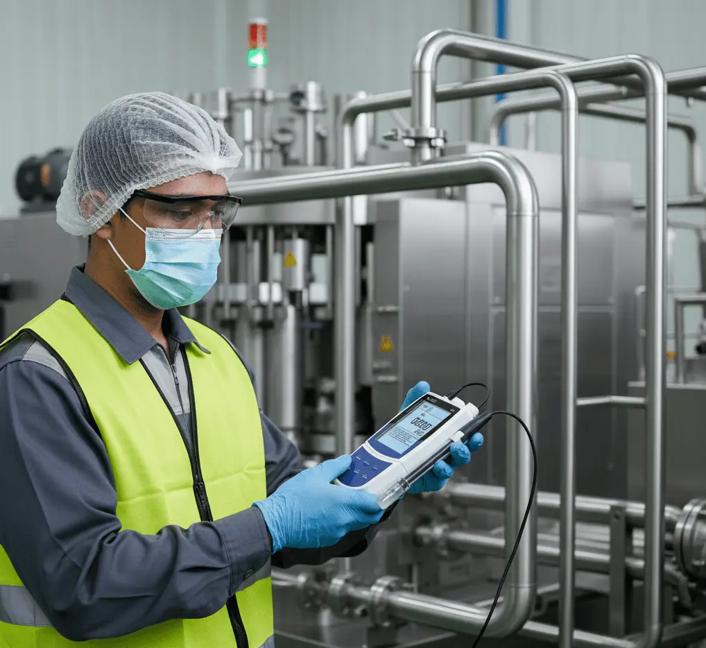 Bante530-S Portable Conductivity/TDS Meter – alat ukur konduktivitas & TDS portabel akurat dengan ATC untuk pengujian kualitas air.