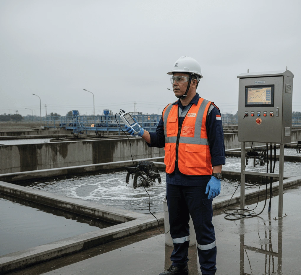 Bante540-S Portable Conductivity/TDS/Salinity Meter—alat uji portabel untuk mengukur konduktivitas, TDS, dan salinitas air