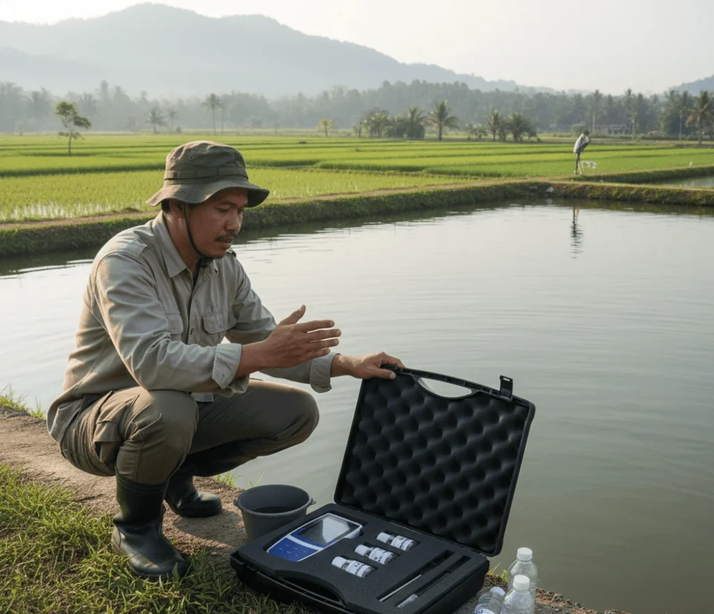 Bante540-S Portable Conductivity Meter – alat ukur konduktivitas portabel untuk analisis kualitas air di laboratorium, industri, dan lapangan.