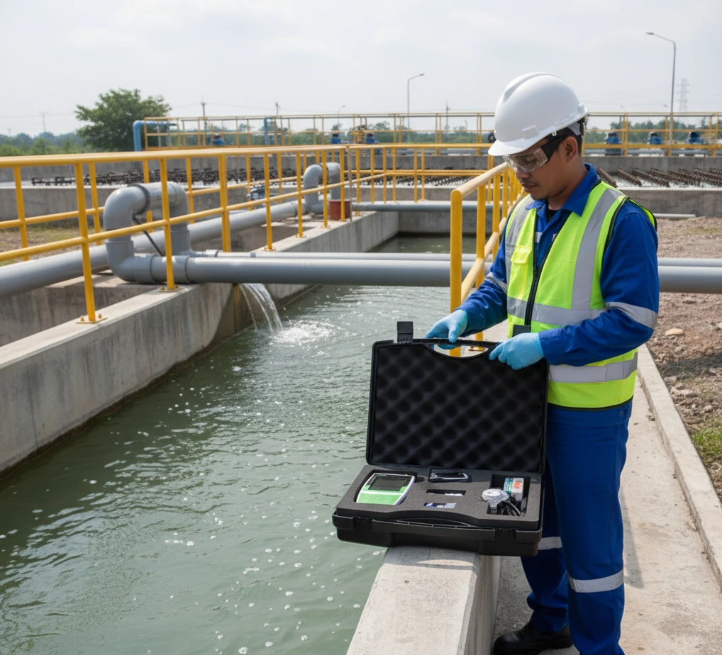 Bante820 Portable Dissolved Oxygen Meter—meter DO portabel untuk mengukur oksigen terlarut (DO) di air, cocok untuk laboratorium, akuakultur, WTP/WWTP