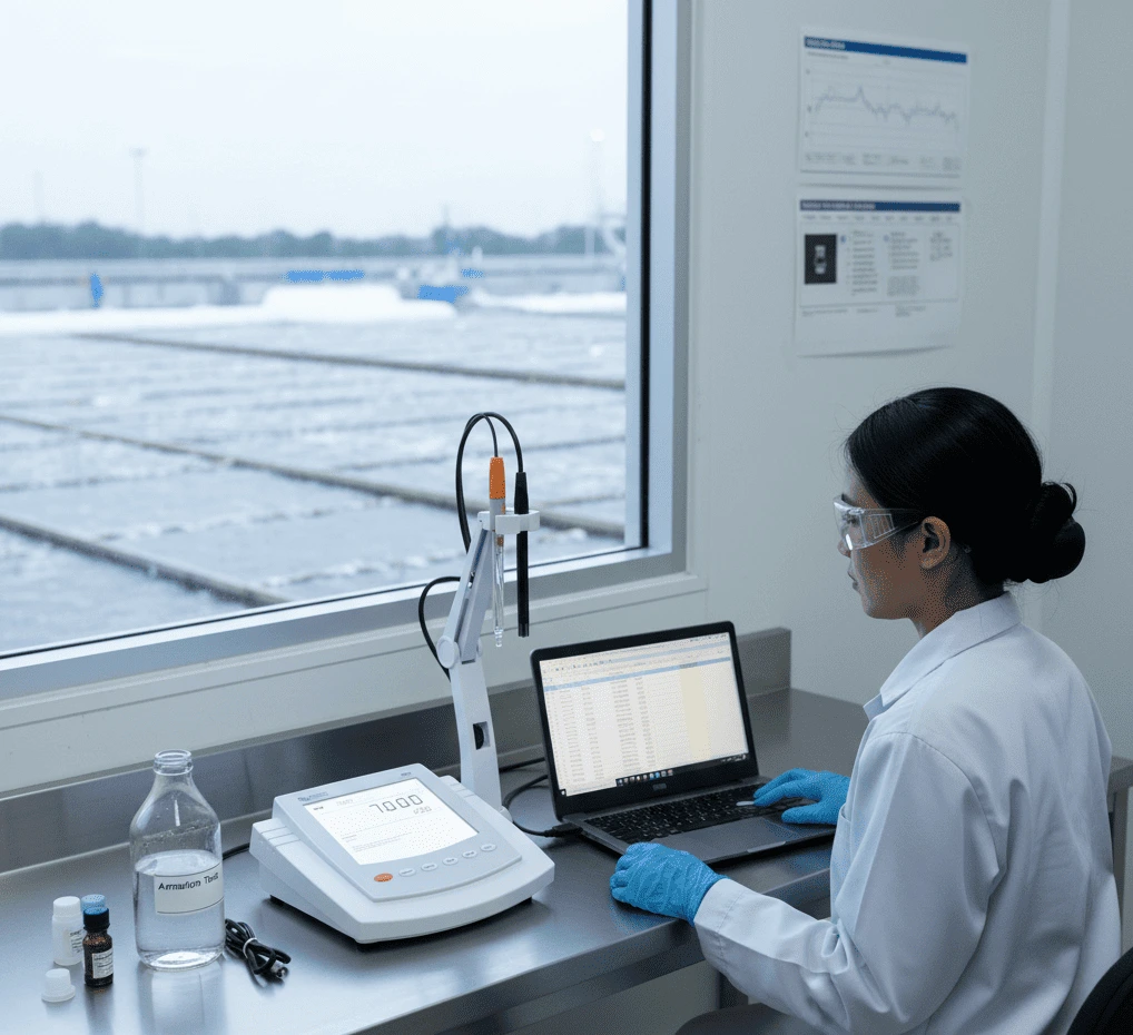 Bante903-UK meter pH/DO benchtop—alat laboratorium untuk pengujian air dan proses industri; akurasi tinggi untuk pH dan oksigen terlarut (DO)