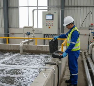 Bante903P-UK meter pH/DO portabel—ukur pH dan oksigen terlarut untuk pemantauan kualitas air di laboratorium dan lapangan