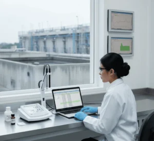 Bante904-CN meter konduktivitas & DO benchtop untuk laboratorium dan WWTP—uji kualitas air akurat (konduktivitas dan oksigen terlarut)