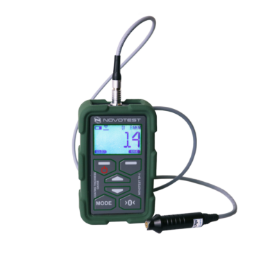 Coating Thickness Gauge NOVOTEST TP-2020 - Alat ukur ketebalan lapisan digital dengan probe dan layar LCD