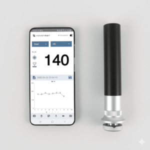 Wireless Hardness Tester NOVOTEST Lab UCI - Alat ukur kekerasan logam nirkabel dengan tampilan digital portabel