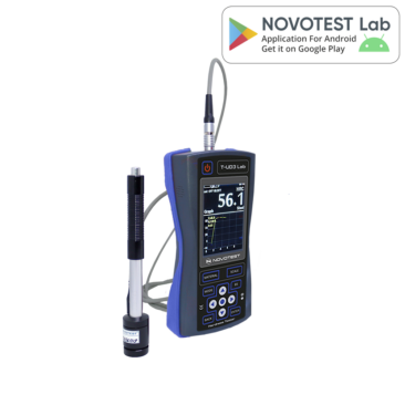 Leeb Hardness Tester NOVOTEST T-D3 - Alat uji kekerasan logam portabel terintegrasi smartphone