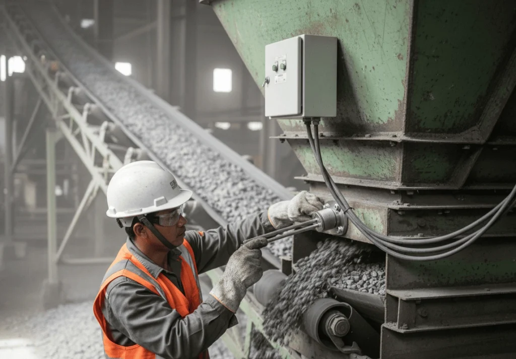 PCE-MWM 230 Absolute Moisture Sensor – sensor kadar air in-line real-time untuk kontrol proses industri.