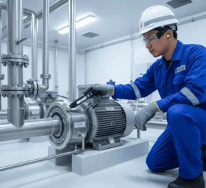 PCE-VT 1100M—akselerometer dengan sensor magnet untuk titik pengukuran tetap