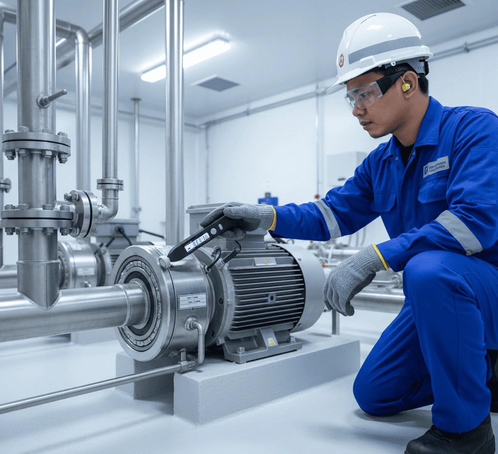 PCE-VT 1100M—akselerometer dengan sensor magnet untuk titik pengukuran tetap