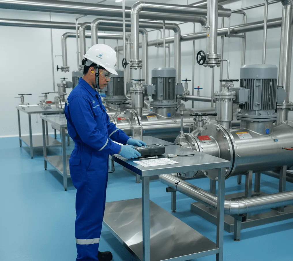 PCE-VT 204 dengan Sertifikat Kalibrasi ISO untuk kepatuhan audit