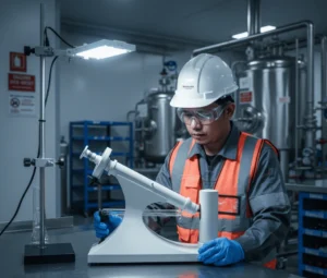 WXG-4 Polarimeter – alat laboratorium untuk mengukur rotasi optik larutan dengan akurasi tinggi pada analisis gula dan riset kimia.