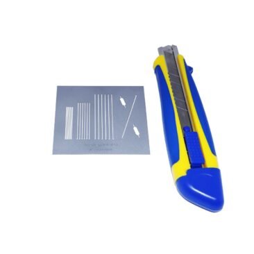 Cross Hatch Adhesion Plate NOVOTEST AH-AR - Alat uji adhesi coating dengan pelat berpola kotak-kotak