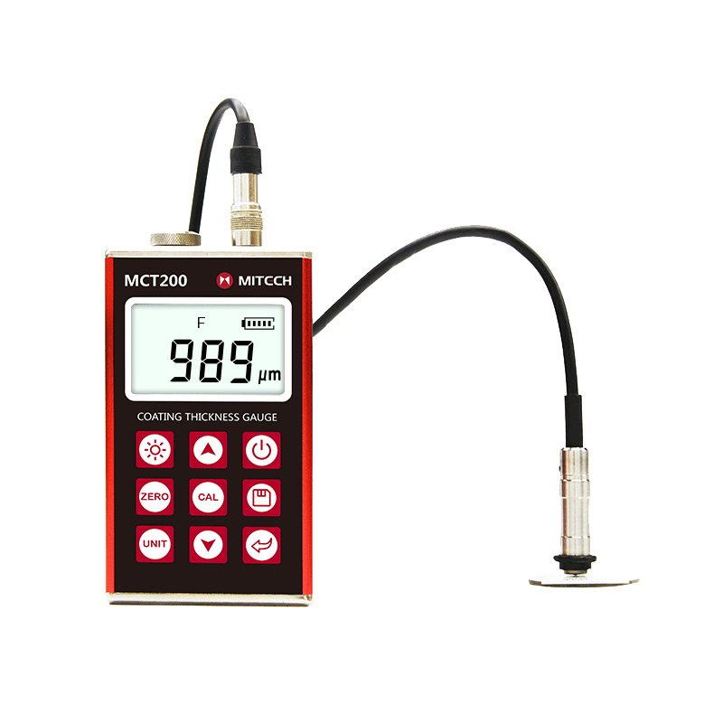 MCT200 Coating Thickness Gauge - Alat ukur ketebalan lapisan dengan 5 tipe probe berbeda