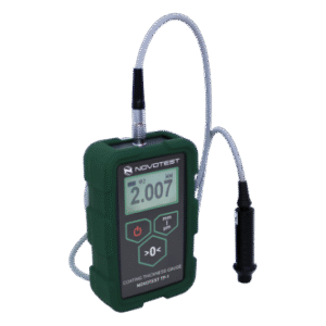 Coating Thickness Gauge NOVOTEST TP-1M - Alat ukur ketebalan lapisan digital dengan probe dan layar LCD
