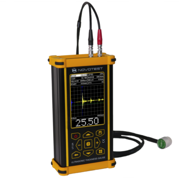 NOVOTEST UT-2A - Alat ukur ketebalan ultrasonik portabel dengan layar A-scan