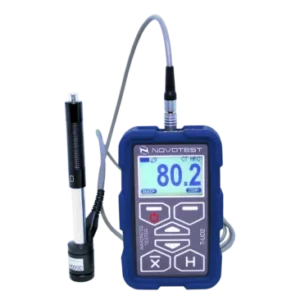Leeb Hardness Tester NOVOTEST T-D2 - Alat uji kekerasan portabel dengan layar digital dan sensor